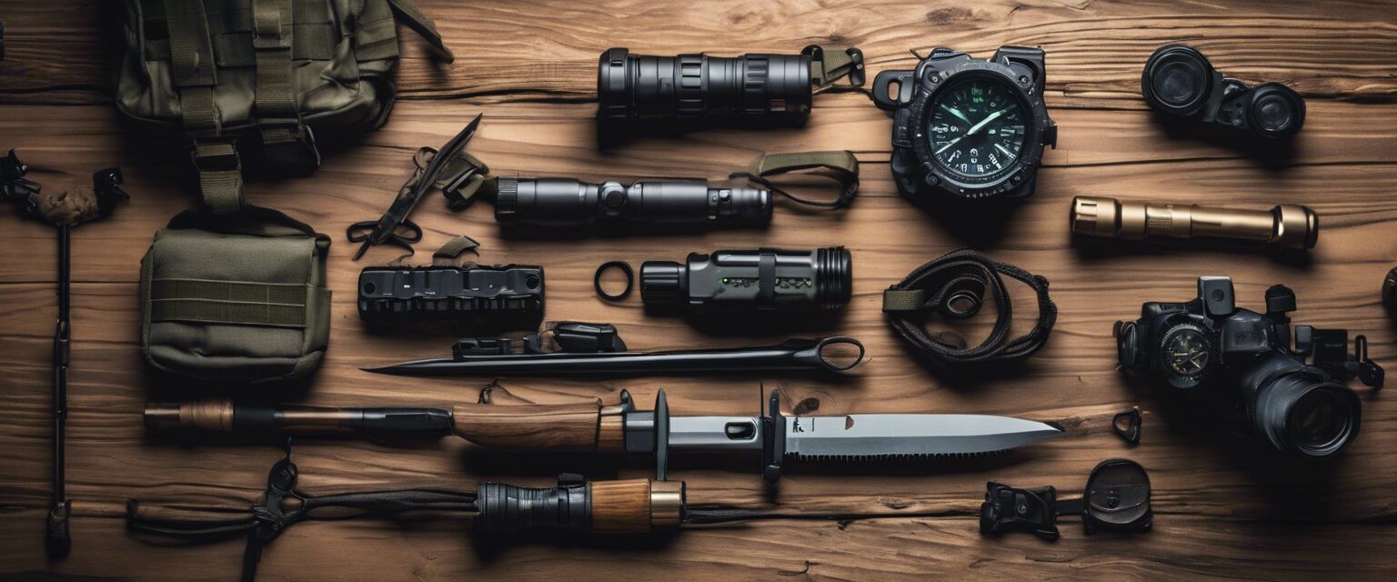 Tactical gear collection